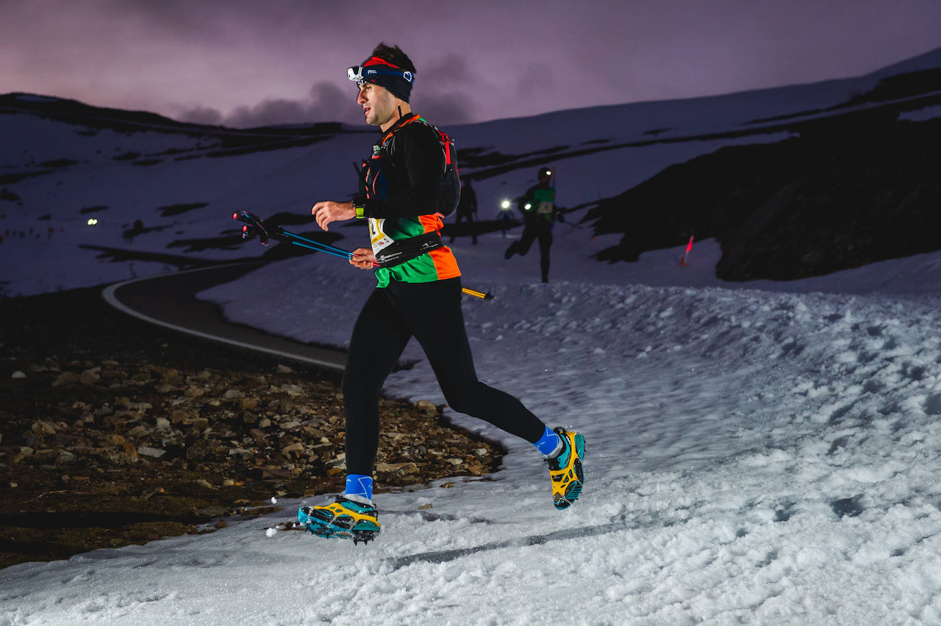 Fotos: &#039;El Chivo Snow Running&#039;, en imágenes