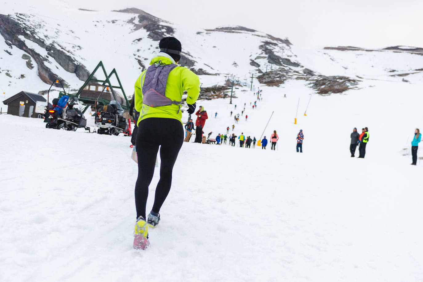 Fotos: &#039;El Chivo Snow Running&#039;, en imágenes