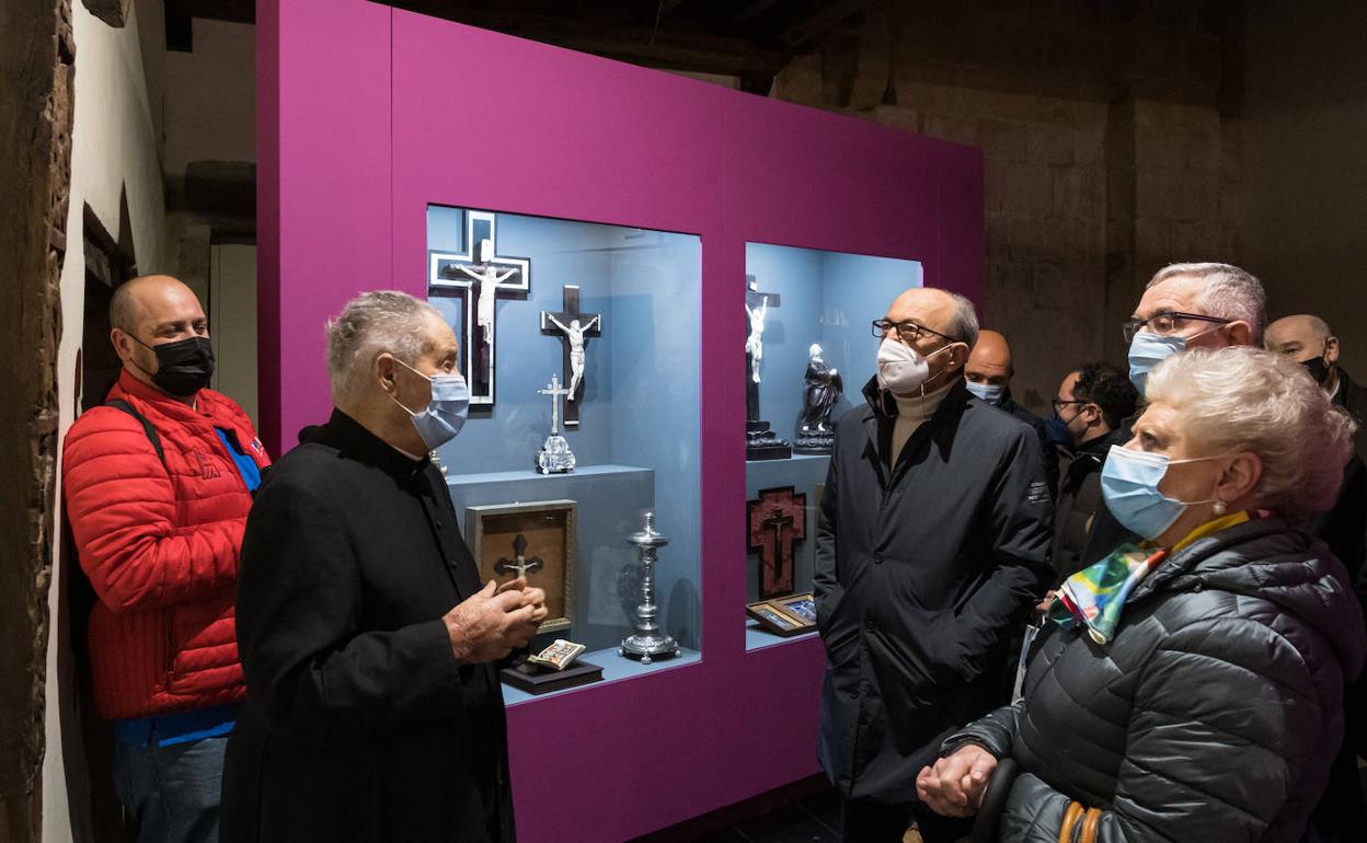 Inauguración de la exposición.