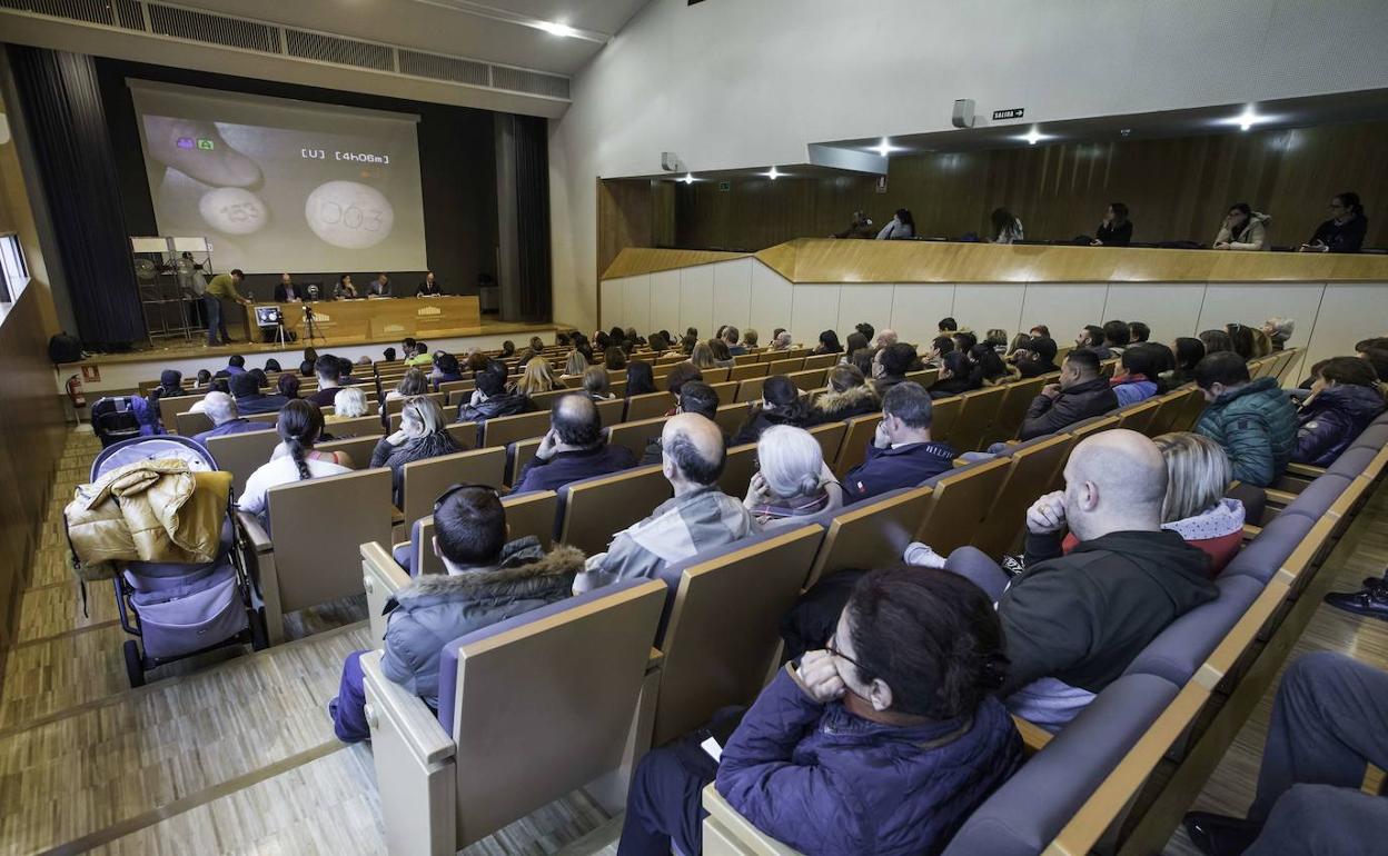 Imagen de archivo de un sorteo anterior realizado también en el Palacio de Exposiciones. 