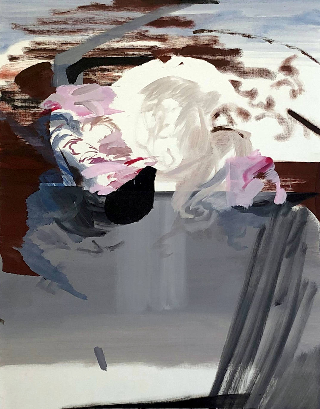 Estéfana Román Matesanz exhibe óleos y acuarelas sobre papel. 