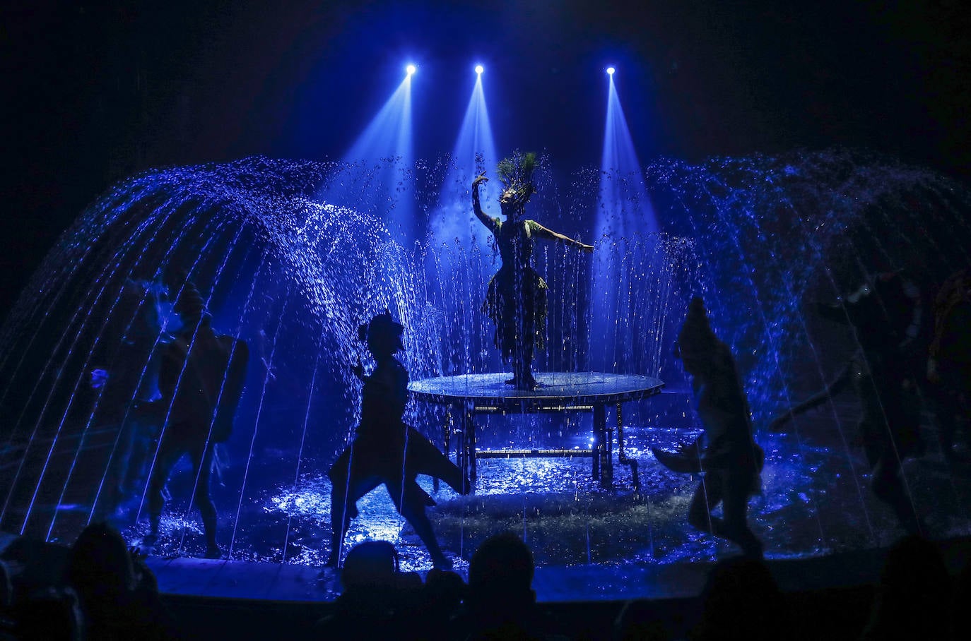 Fotos: El espetáculo del agua bajo una carpa