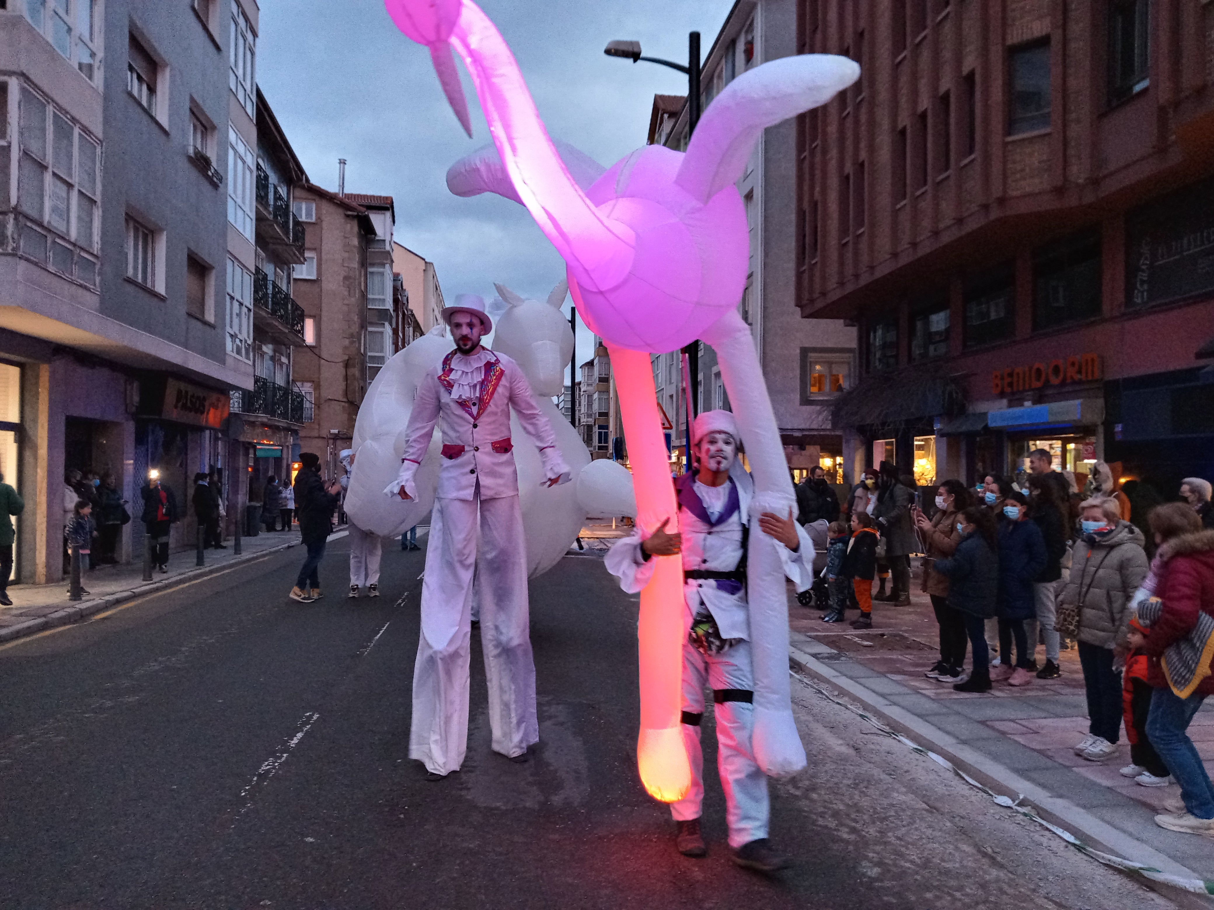 Desfile en Reinosa.