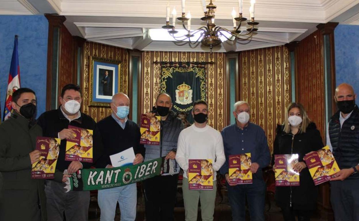 Presentaciñon del álbum de cromos de la peña Kant-Iber.