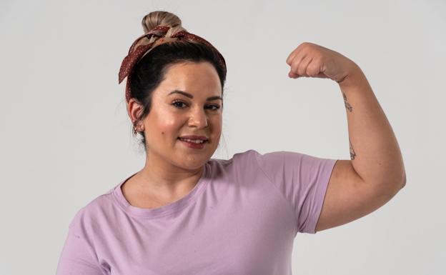 Alexandra Palazuelos, en homenaje a las mujeres empoderadas.