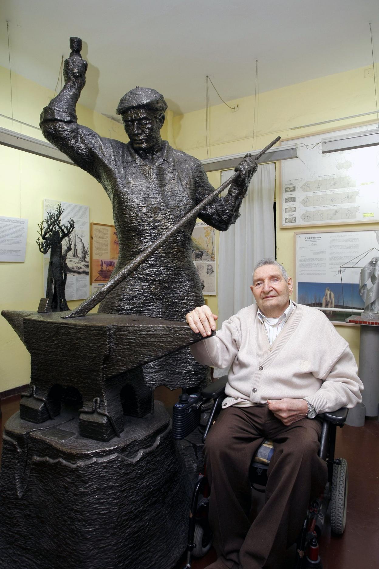 Fallece el escultor Lucio Marcos Estévez, último representante de su generación