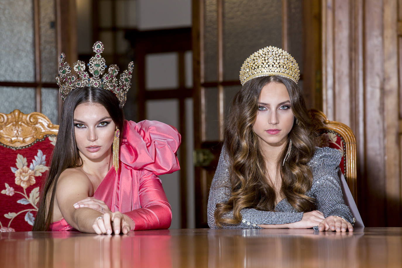 Sesión fotográfica en el Palacio de la Magdalena de la nueva guapa oficial cántabra y 'Miss Grand Spain', Alba Dunkerbeck.