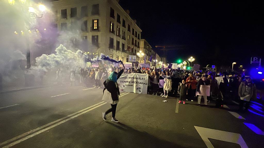 Fotos: La manifestación del 8M en Santander, en imágenes