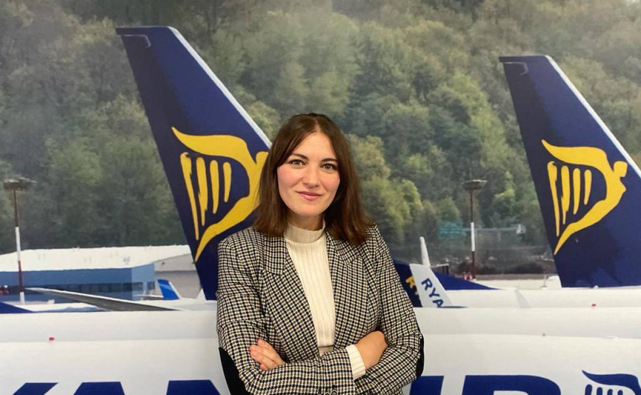 Elena Cabrera es la 'manager country' de Ryanair en España.