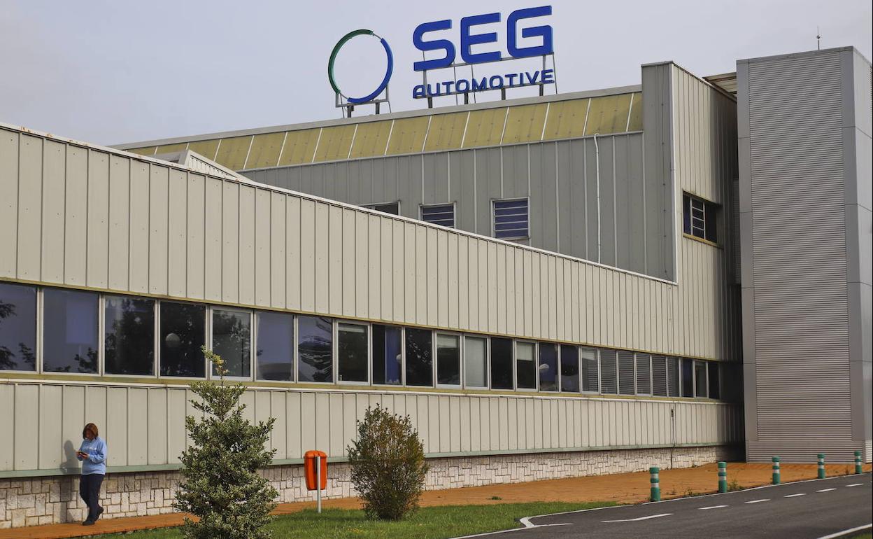 Imagen de la factoría de SEG Automotive, en Treto.