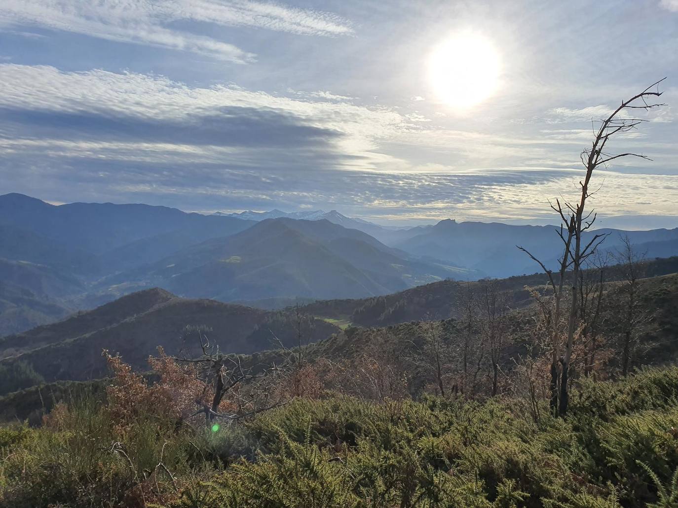 Vistas de la sierra de Peña Sagra