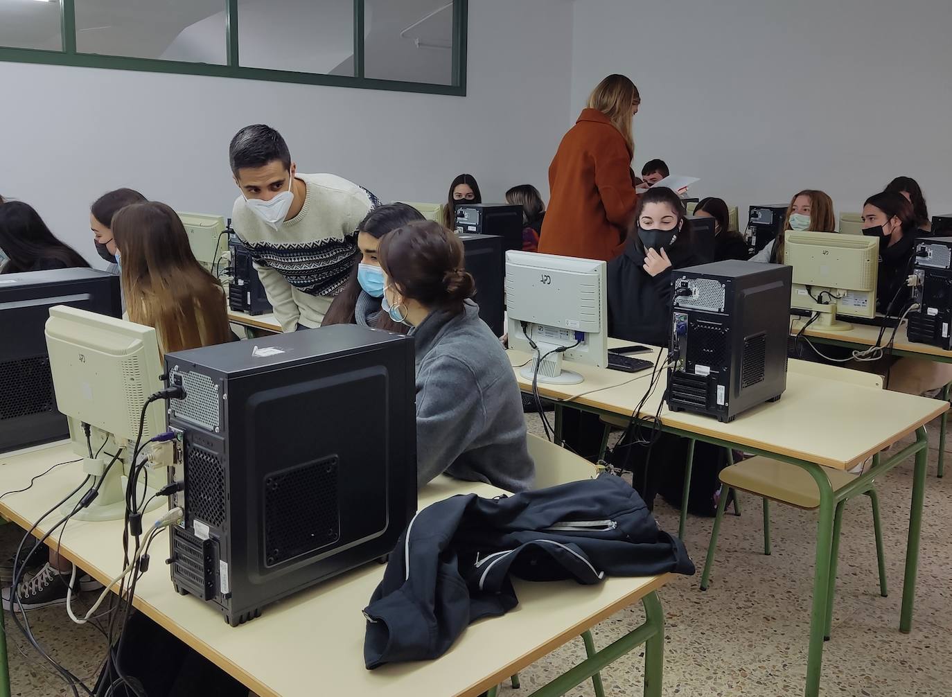 El IES La Granja, con Coca-Cola.