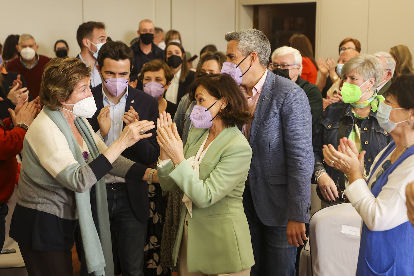 Fotos: Carmen Calvo, protagonista de la IV Edición de los Premios Carmen Alborch