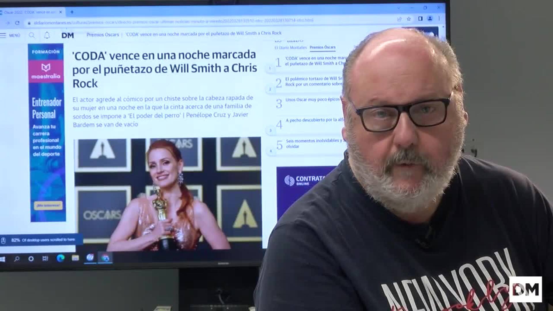 Guillermo Balbona analiza los Oscar 2022