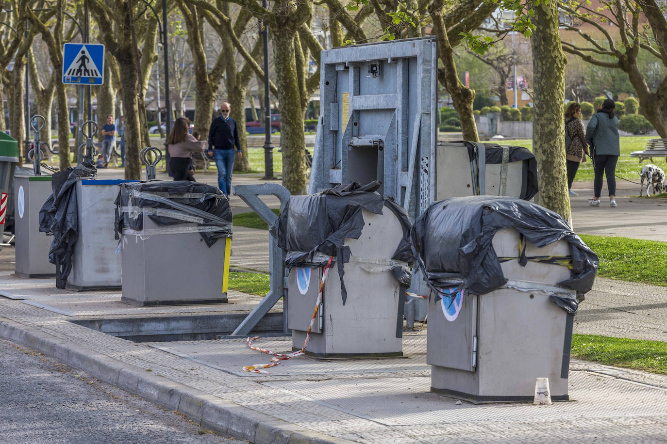 Fotos: Un repaso a los contenedore soterrados de Santander