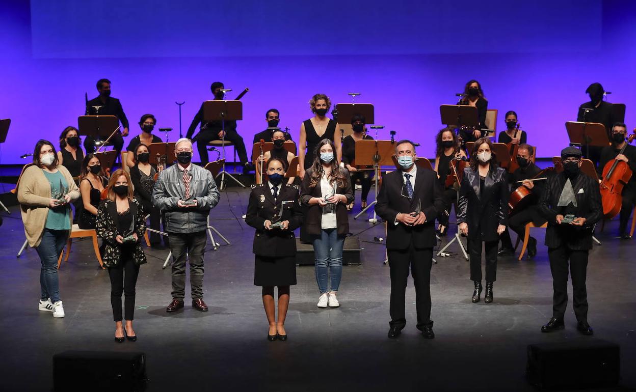 Un momento de la Gala de presentación del Anuario del año pasado, celebrada también en la Sala Argenta del Palacio de Festivales.