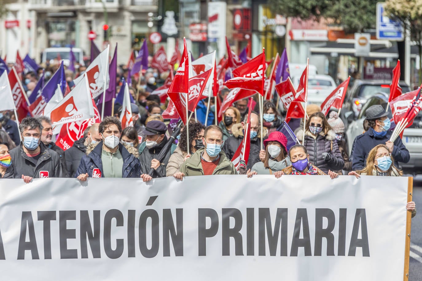 Fotos: La manifestación de Atención Primaria, en imágenes