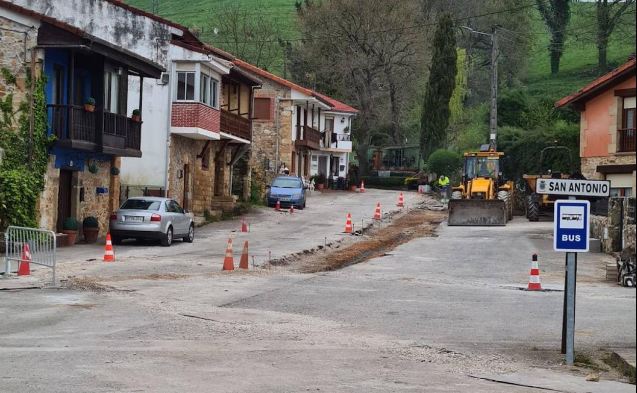 Los operarios ya han iniciado las labores en la zona 