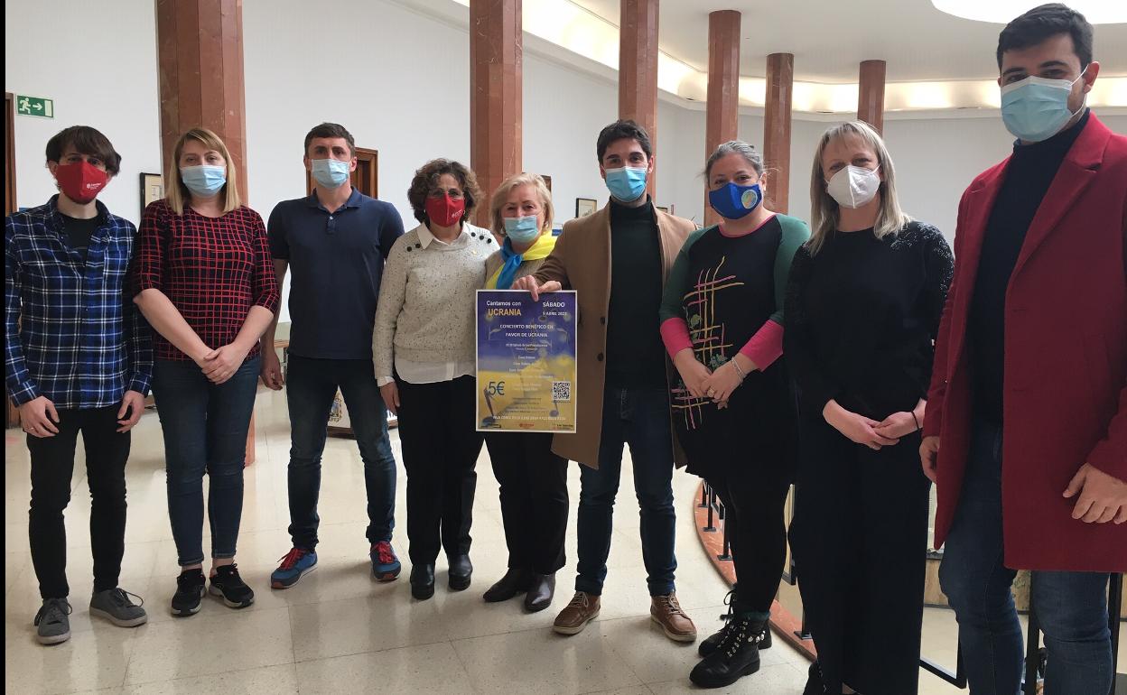 Santander acogerá el sábado un concierto coral benéfico para ayudar al pueblo ucraniano