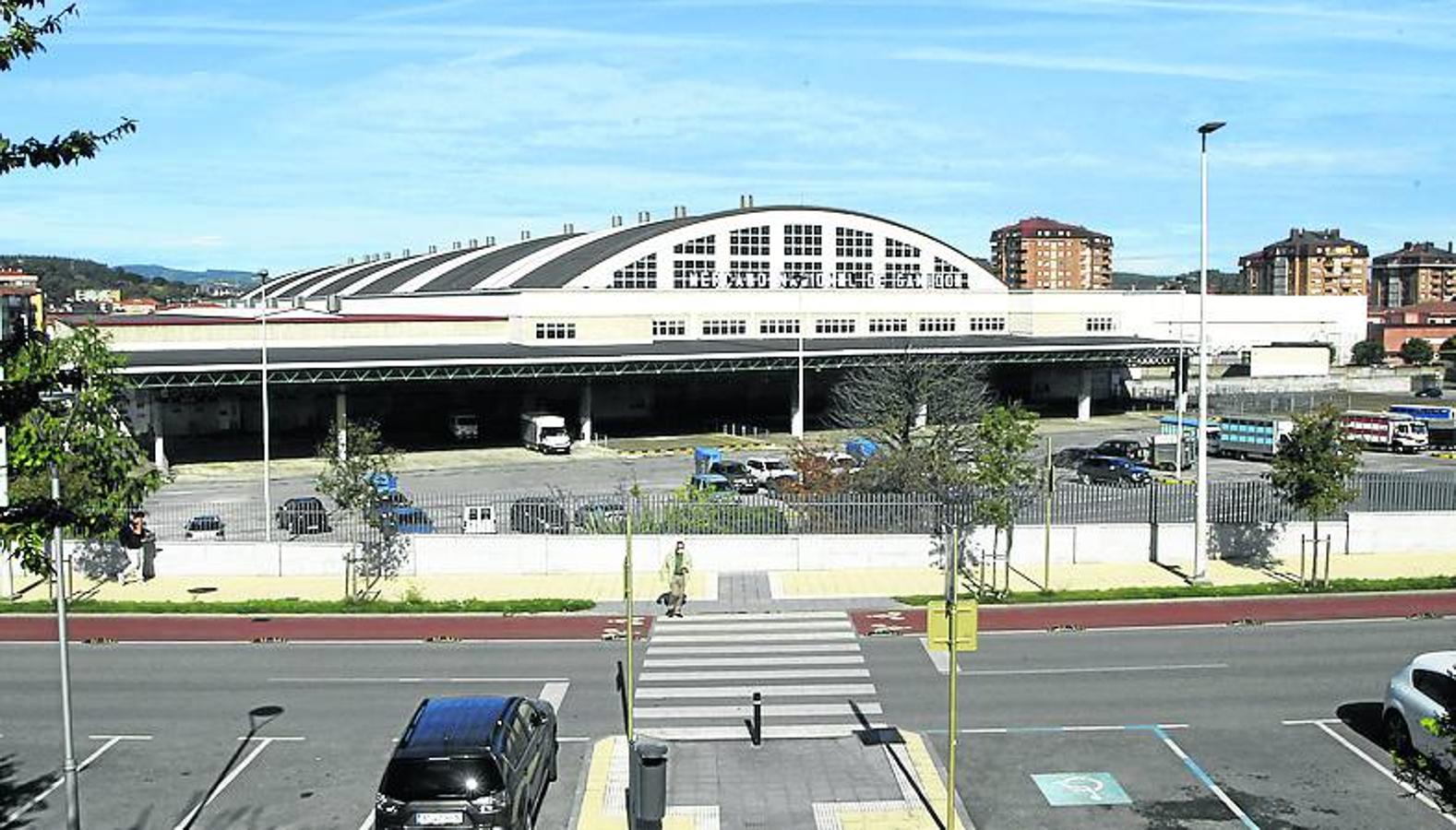 El Mercado Nacional de Ganados, en el barrio de Nueva Ciudad.