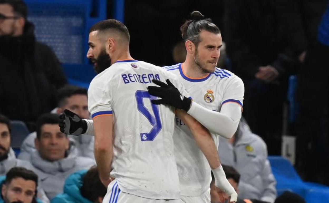 Bale releva a Benzema en el partido ante el Getafe. 