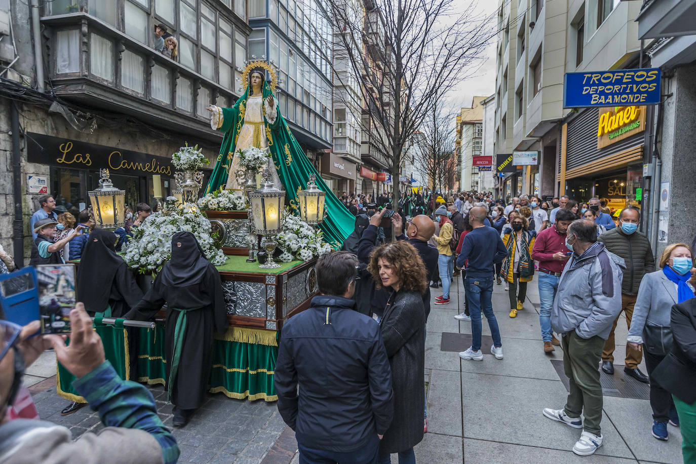 Fotos: La Esperanza vuelve a las calles de Santander