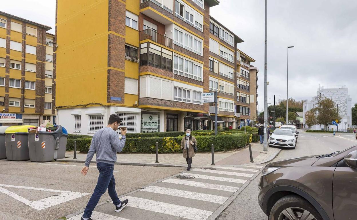 Paso de cebra en General Dávila.