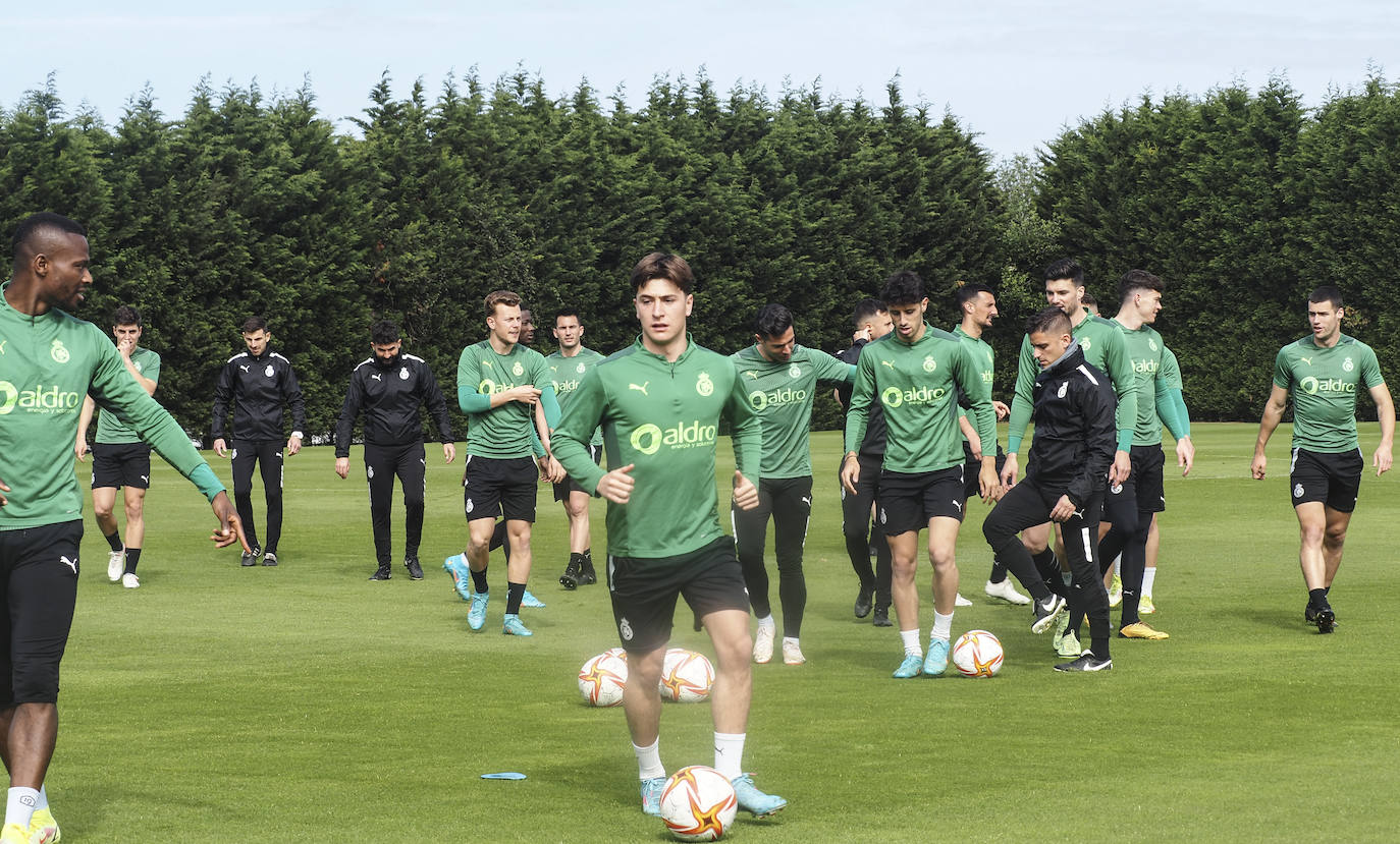 Fotos: Imágenes del entrenamiento del Racing abierto al público