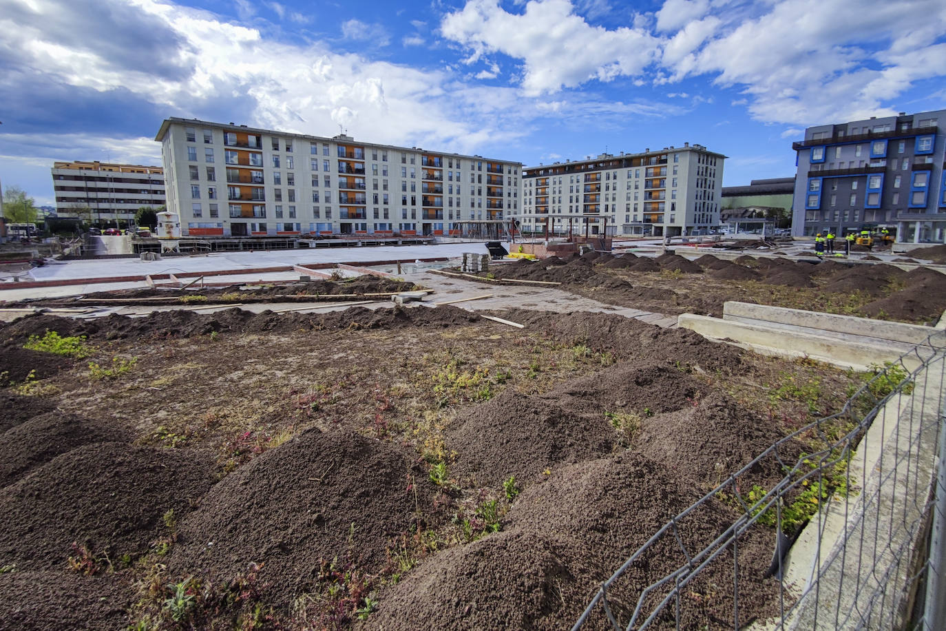 Fotos: Avanzan las obras en Nueva Montaña