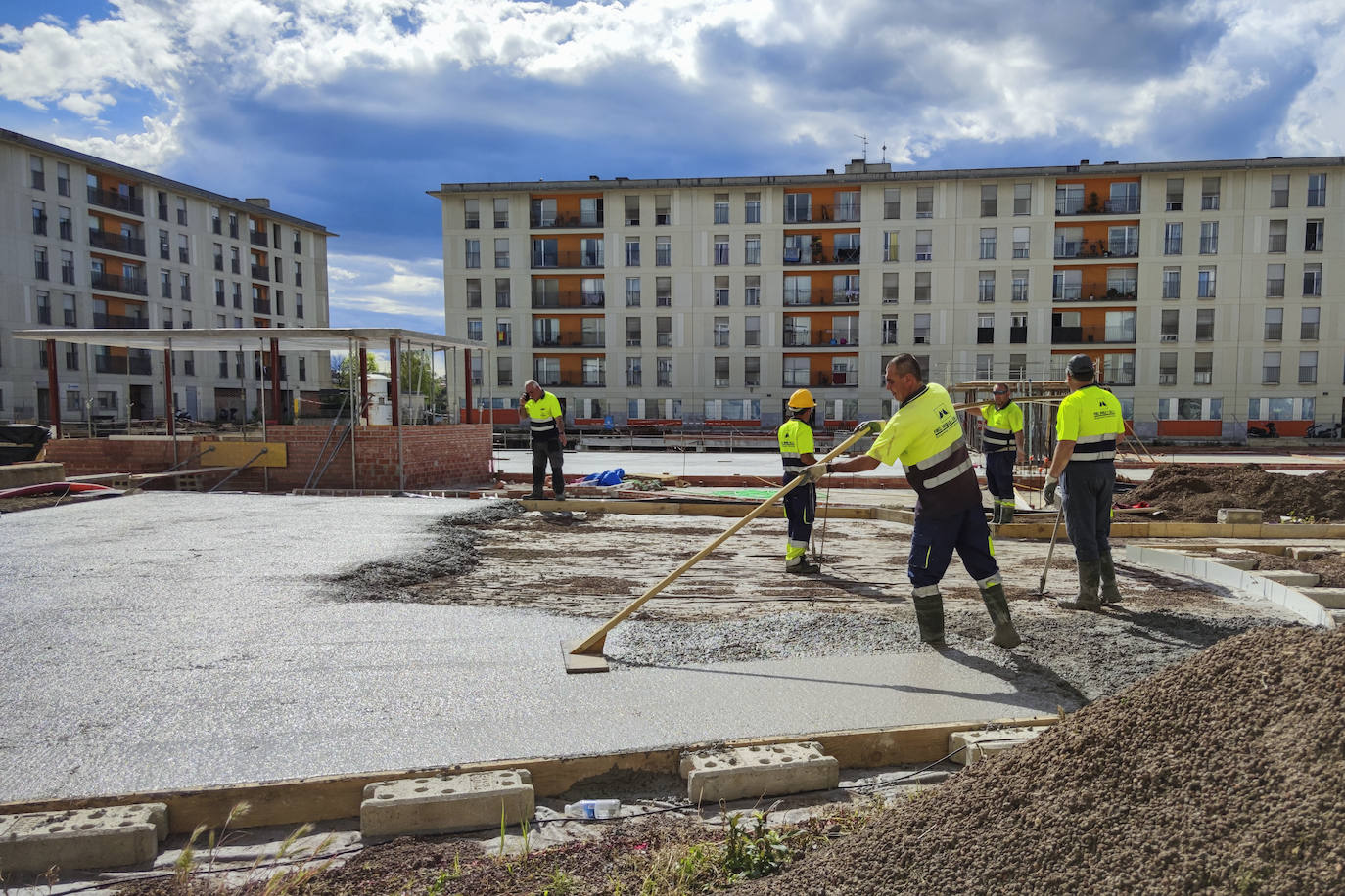 Fotos: Avanzan las obras en Nueva Montaña