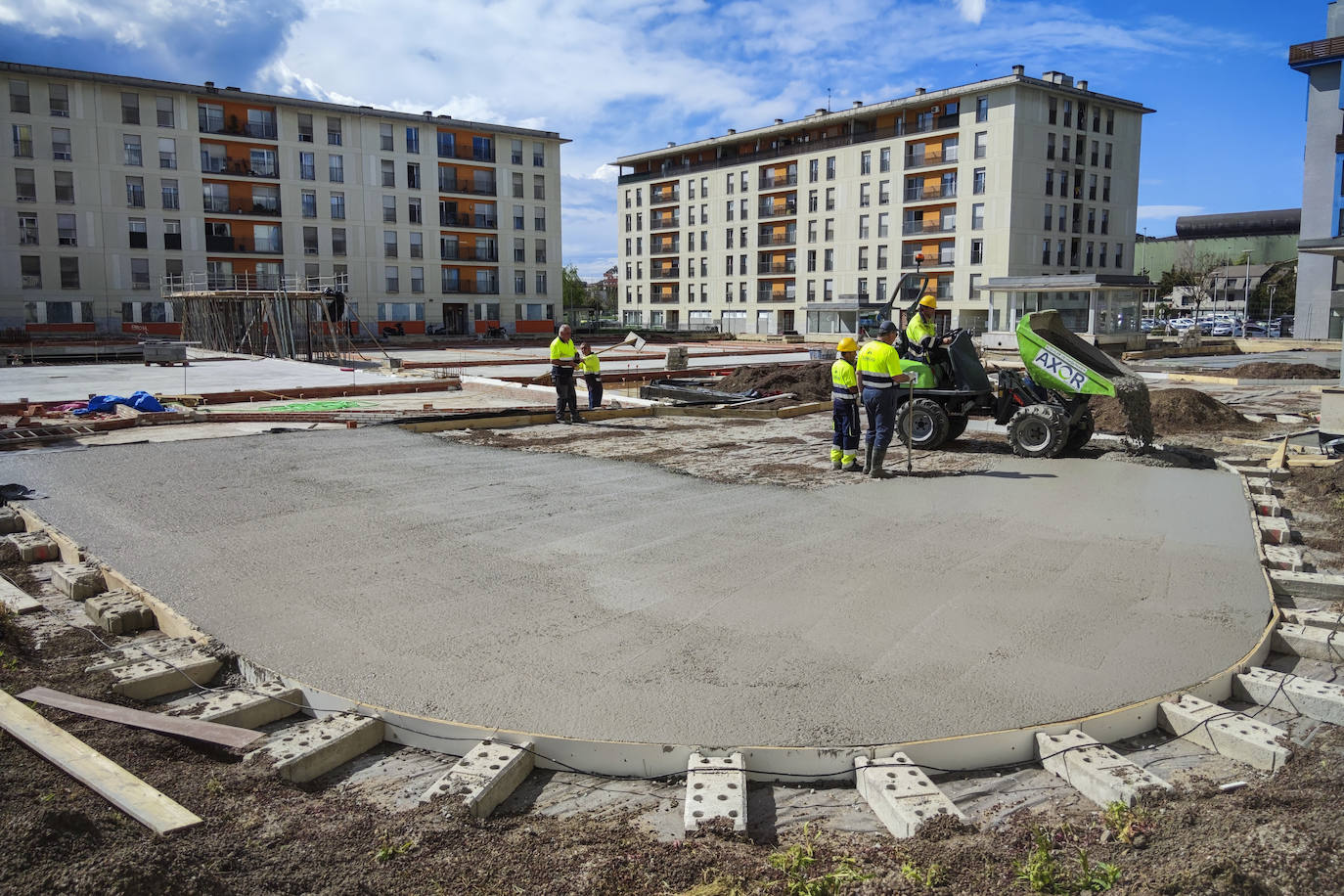 Fotos: Avanzan las obras en Nueva Montaña