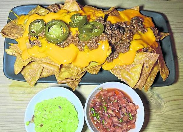 Nachos carnaza. 