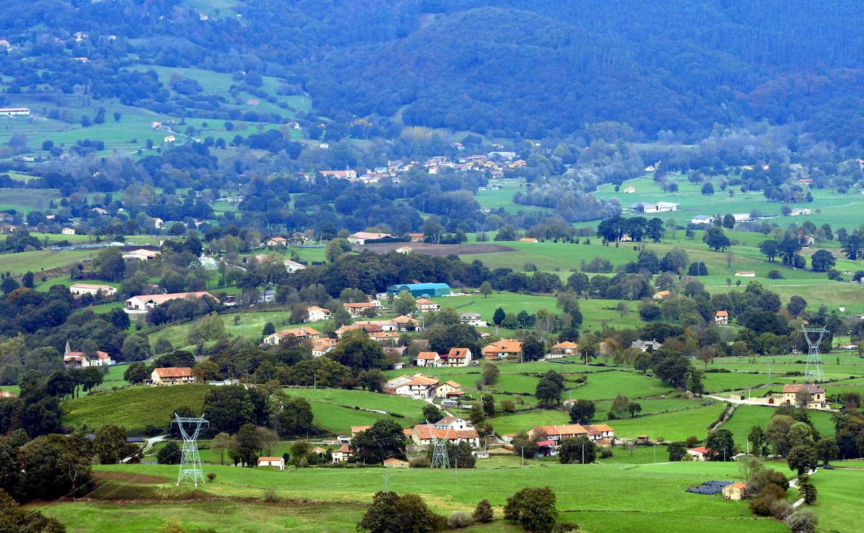 Vista de la zona de Selaya.