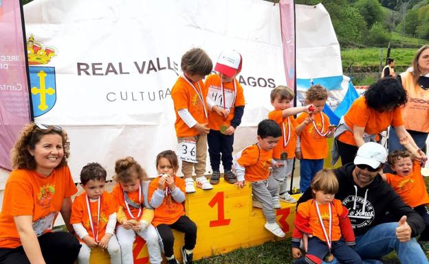 Entrega de premios del cross infantil