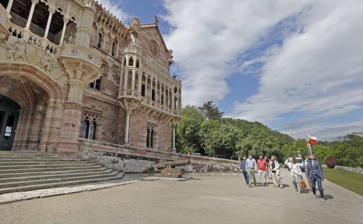 Los conciertos de la villa modernista se celebrarán en el Palacio de Sobrellano. 