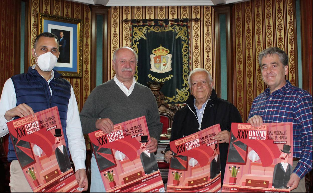 Presentación del certamen de teatro de la capital campurriana. 