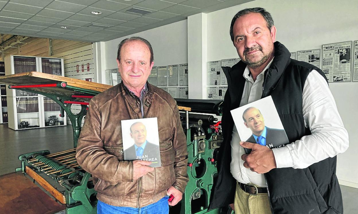 Mariano Riego y José Francisco Abando, en El Diario Montañés.