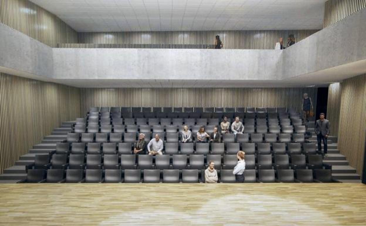 Imagen de cómo quedará el interior de una de las salas del centro cultural. 