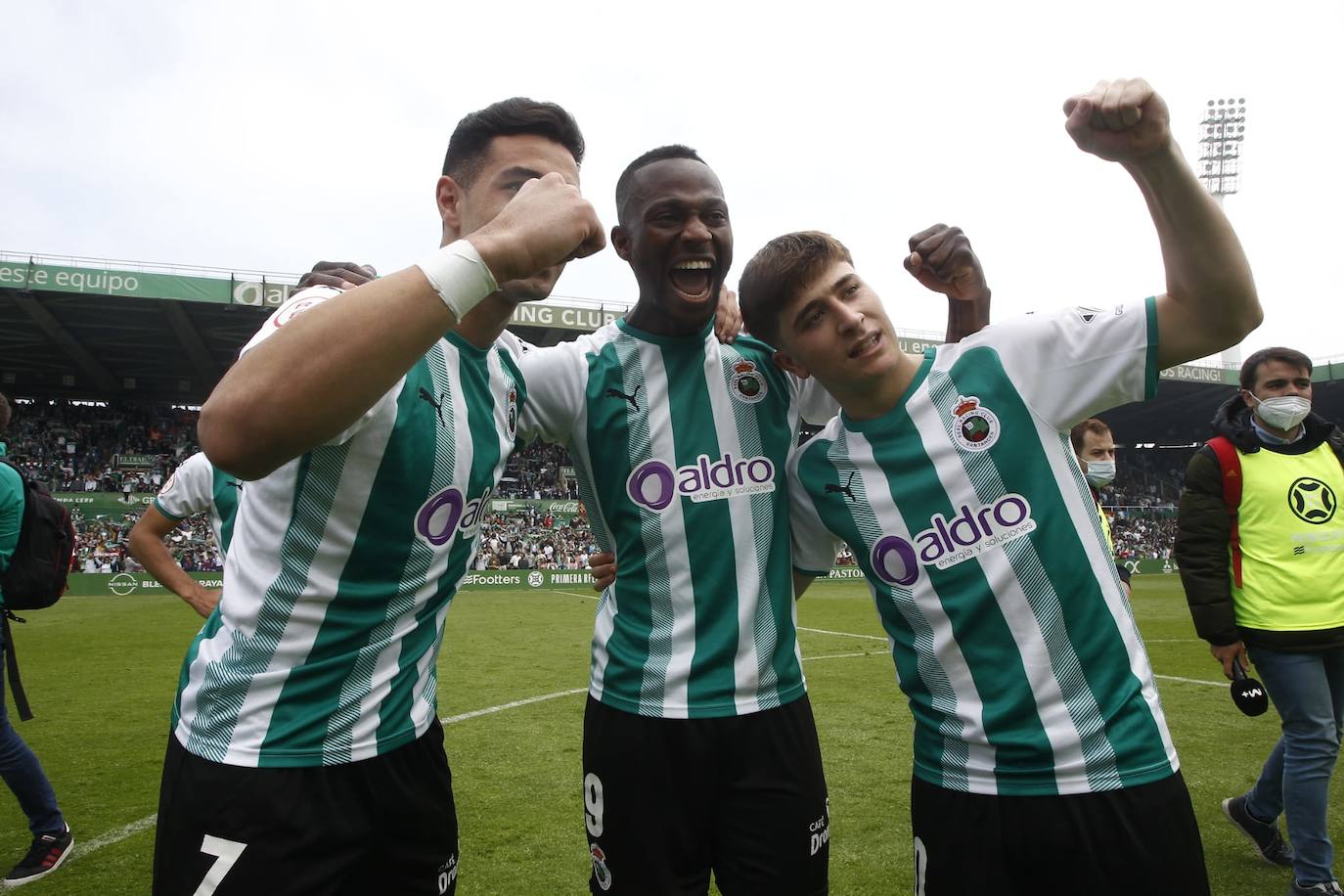 Fotos: El partido del Racing - Celta B, en imágenes