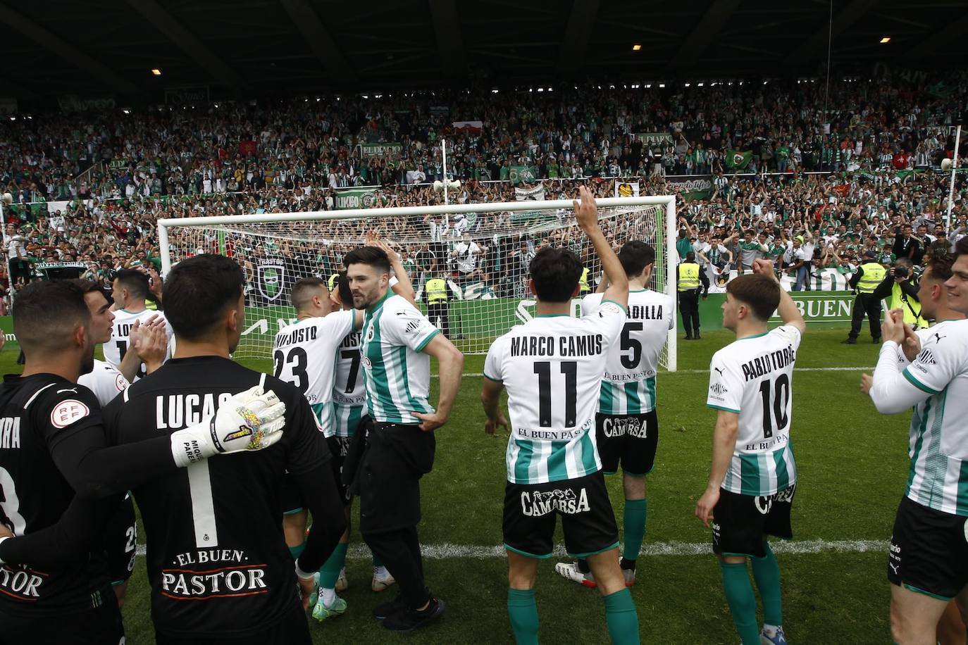 Fotos: El partido del Racing - Celta B, en imágenes