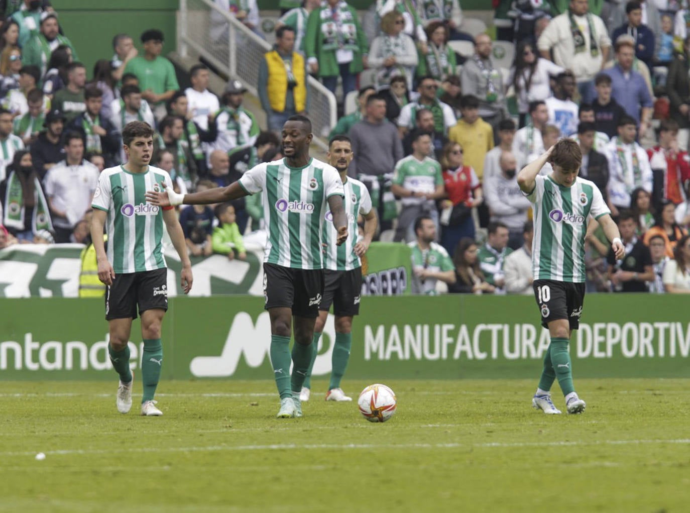 Fotos: El partido del Racing - Celta B, en imágenes