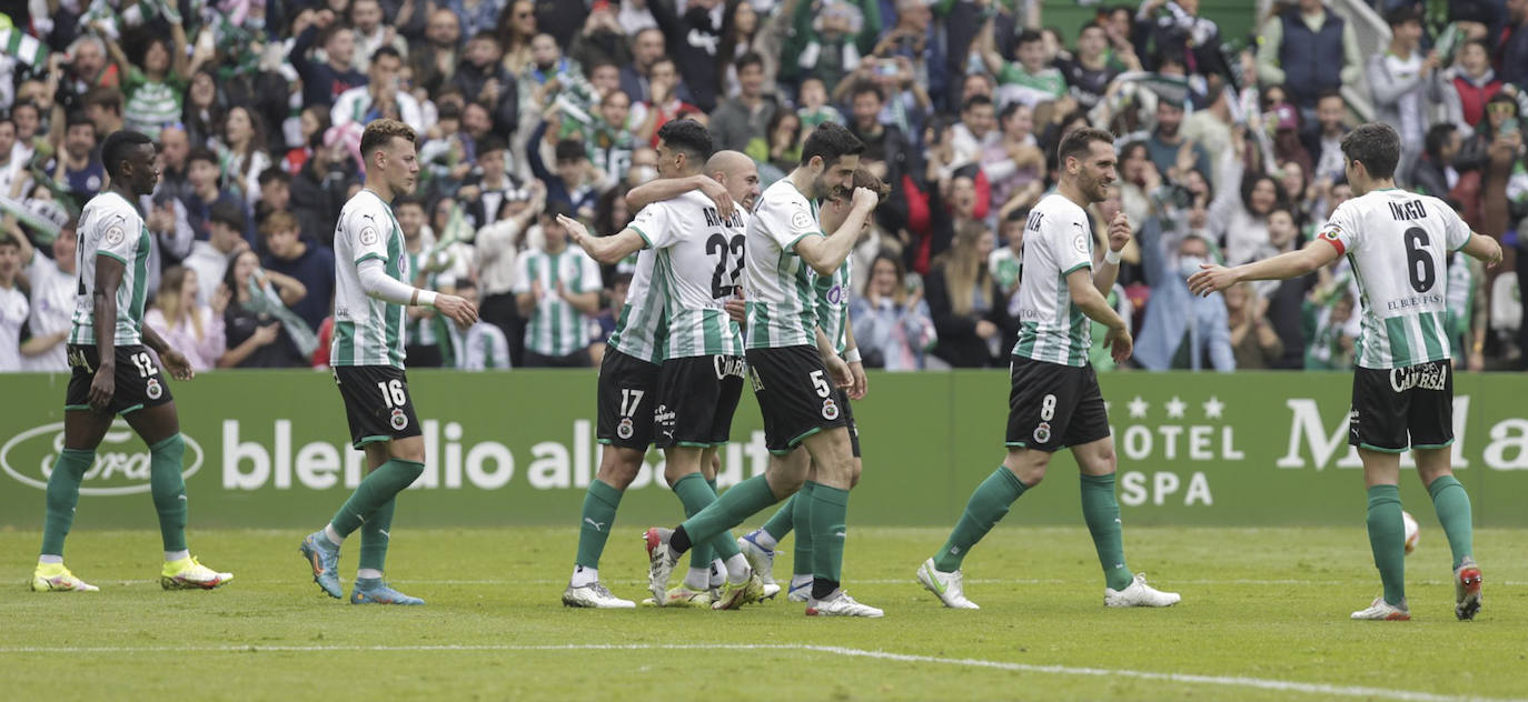 Fotos: El partido del Racing - Celta B, en imágenes