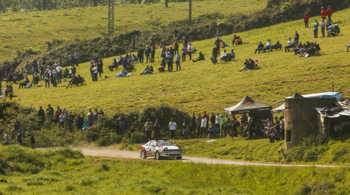 Jari-Matti Latvala con su Toyota Celica.