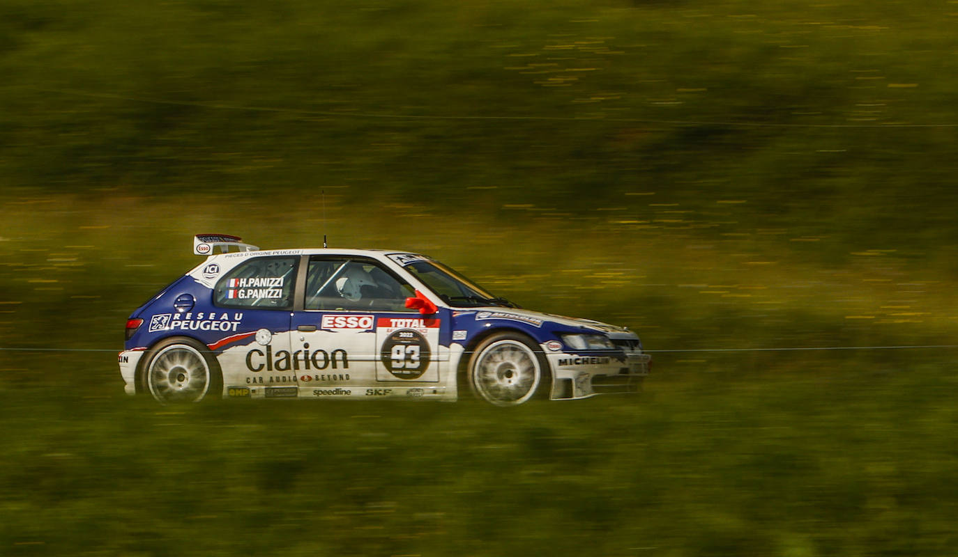 Diego Garrido con el Peugeot 306 Maxi.