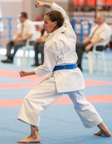 Imagen secundaria 2 - Pili Ateca, Campeona de España de Kárate