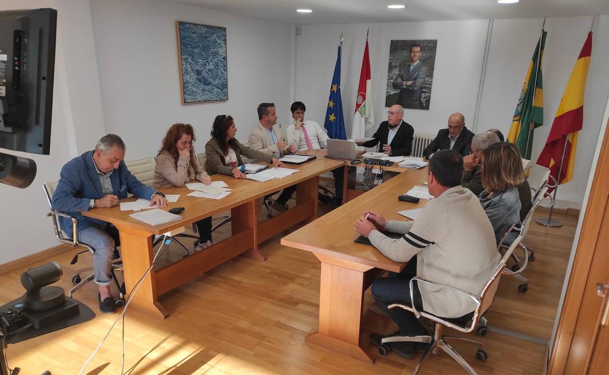 Un momento del Pleno. 