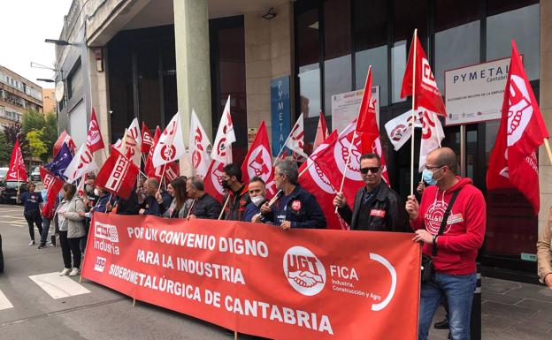 El sector del metal de Cantabria convoca huelga indefinida a partir del 2 de junio