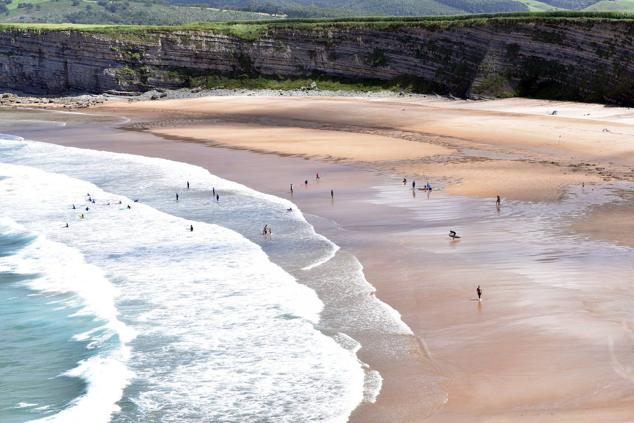 Surf en Somo, Cantabria 