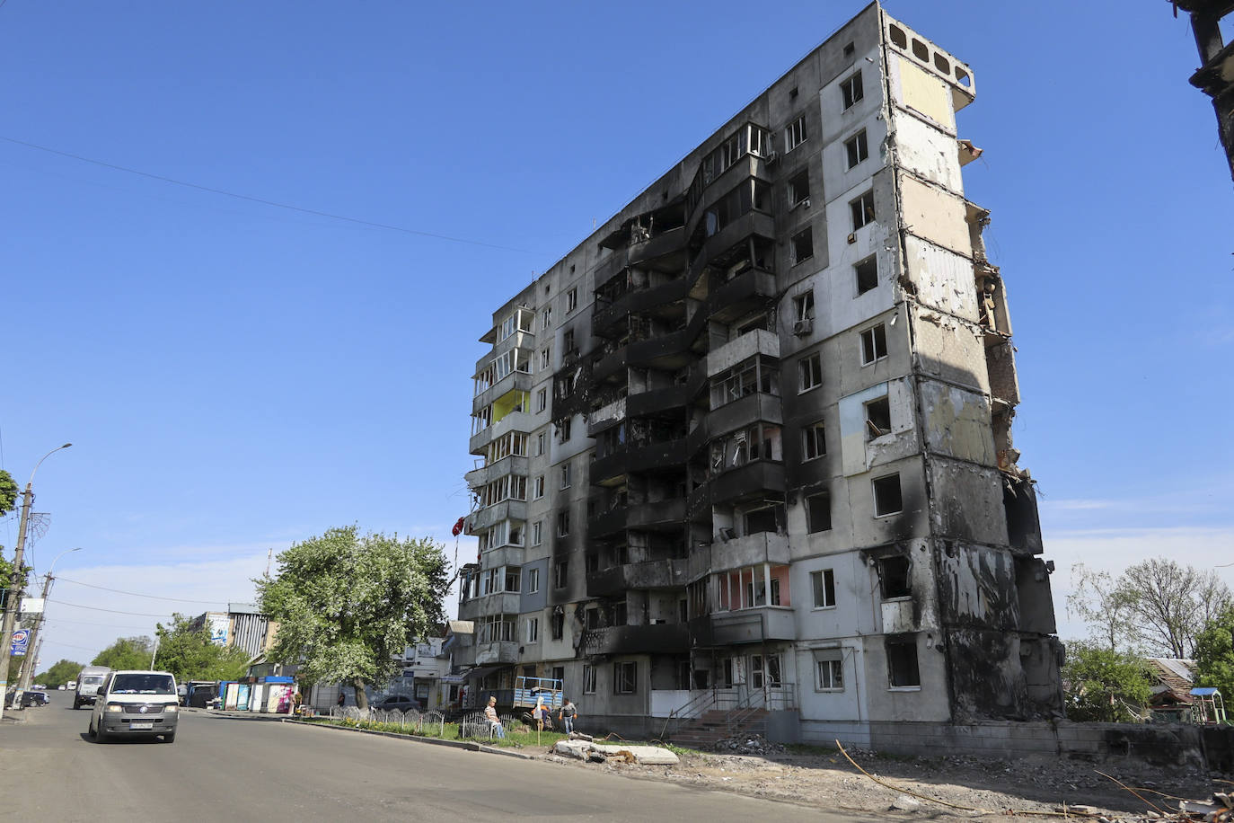 Fotos: De Bucha a Borodyanka, un recorrido por el apocalipsis ruso