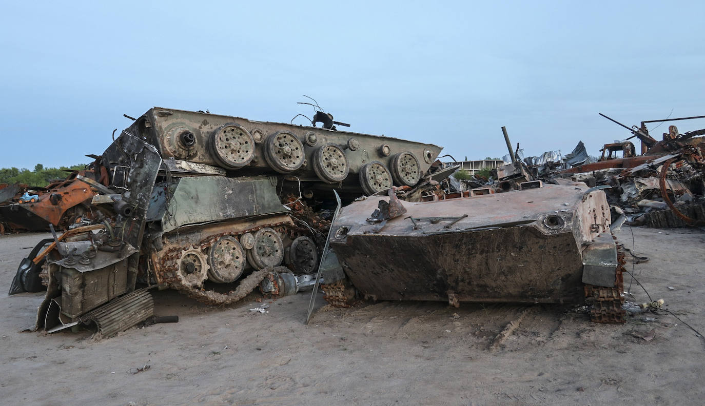 Fotos: De Bucha a Borodyanka, un recorrido por el apocalipsis ruso